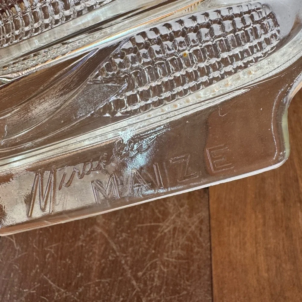 Miracle Maize vintage glass